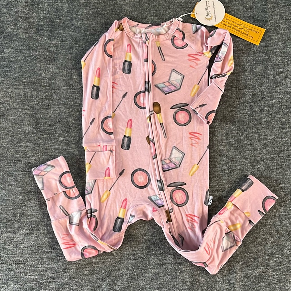 Bamboo romper 12-18 nwt